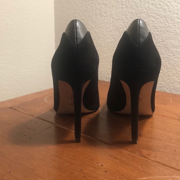 Sam Edelman Dea Black Suede Pumps - Picture 5 of 8